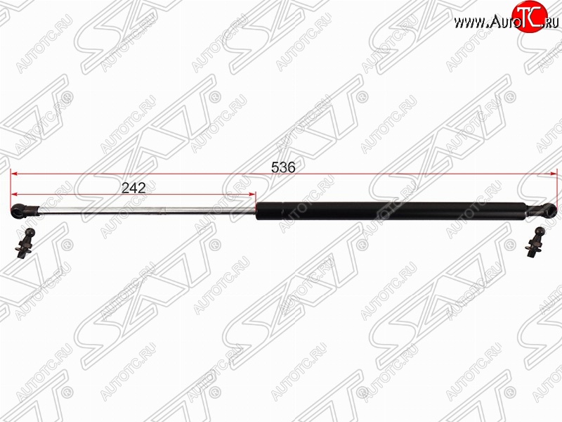 999 р. Газовый упор капота SAT  Toyota Mark 2  X110 (2000-2002) седан дорестайлинг  с доставкой в г. Владивосток