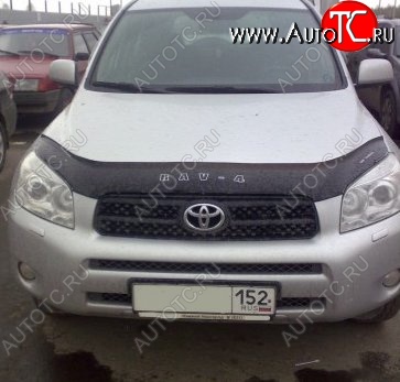 999 р. Дефлектор капота Russtal Toyota RAV4 XA305 5 дв. дорестайлинг (2005-2009)  с доставкой в г. Владивосток