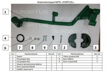 28 949 р. Замок рулевого вала FORTUS (бесштыревой)  Toyota RAV4  XA50 (2018-2025) 5 дв. дорестайлинг  с доставкой в г. Владивосток. Увеличить фотографию 3