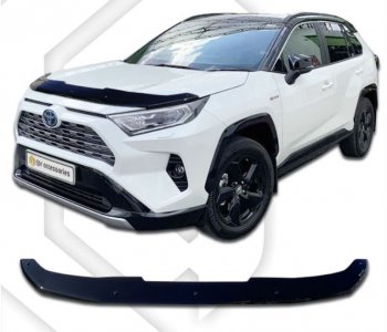 Дефлектор капота CA-Plastiс Toyota RAV4 XA50 5 дв. дорестайлинг (2018-2024)