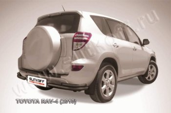 Уголки d57+d42 двойные Toyota RAV4 XA30 5 дв. удлиненный 2-ой рестайлинг (2010-2013)