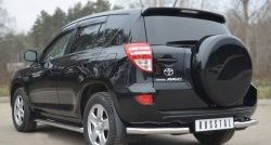 15 449 р. Защита заднего бампера (Ø63 мм, нержавейка) SLITKOFF Toyota RAV4 XA30 5 дв. 2-ой рестайлинг (2010-2013)  с доставкой в г. Владивосток. Увеличить фотографию 4