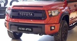 1 099 р. Реснички на фары RA  Toyota Tundra  XK50 (2013-2024) 2-ой рестайлинг (Неокрашенные)  с доставкой в г. Владивосток. Увеличить фотографию 5