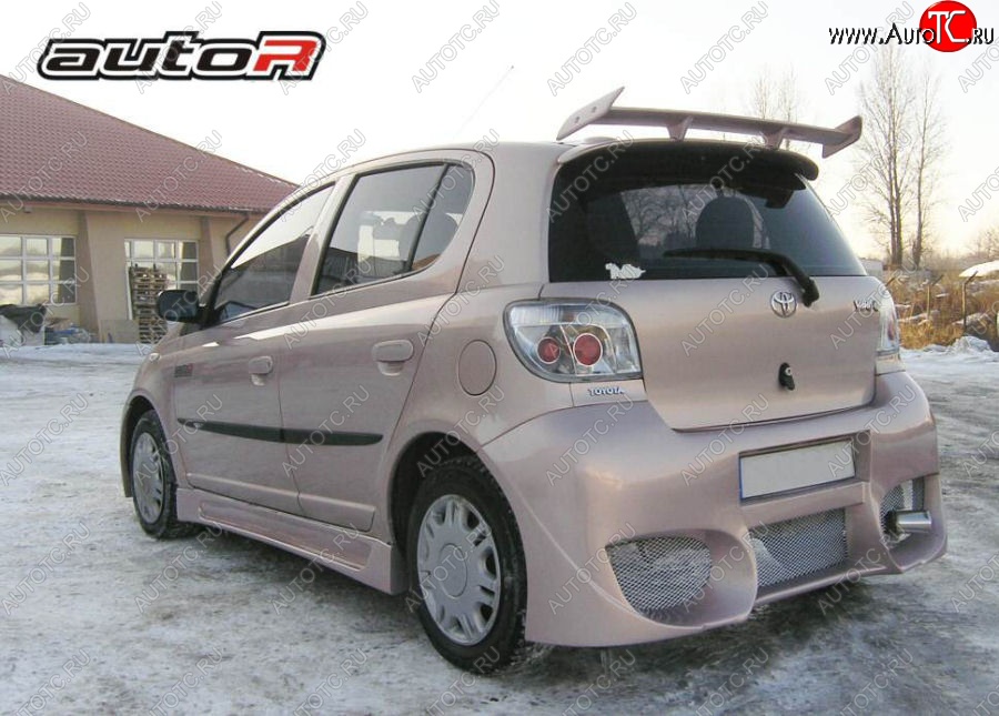 24 999 р. Задний бампер EVO Toyota Yaris XP10 хэтчбэк 5 дв. (1999-2005)  с доставкой в г. Владивосток