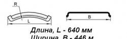 1 139 р. Крыло-щиток прямое Master-Plast Hyundai Porter AU,KR (1996-2011)  с доставкой в г. Владивосток. Увеличить фотографию 2