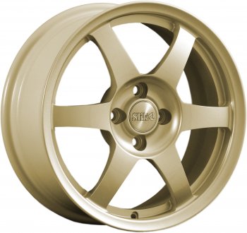 Кованый диск Slik Classik 6.5x16 (Металлик золотой) ТАГАЗ Tingo (2011-2014) 5x114.3xDIA60.1xET33.0