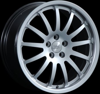 Кованый диск Slik classik R17x7.5 Серебристый светлый (S16) 7.5x17 Lancia Phedra (2002-2025) 5x98.0xDIA58.1xET27.0