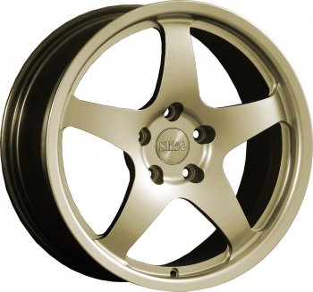 25 599 р. Кованый диск Slik classik R17x7.5 Золотой (G) 7.5x17 Mercedes-Benz S class W220 (1998-2005) 5x112.0xDIA66.6xET45.0 (Цвет: G). Увеличить фотографию 1