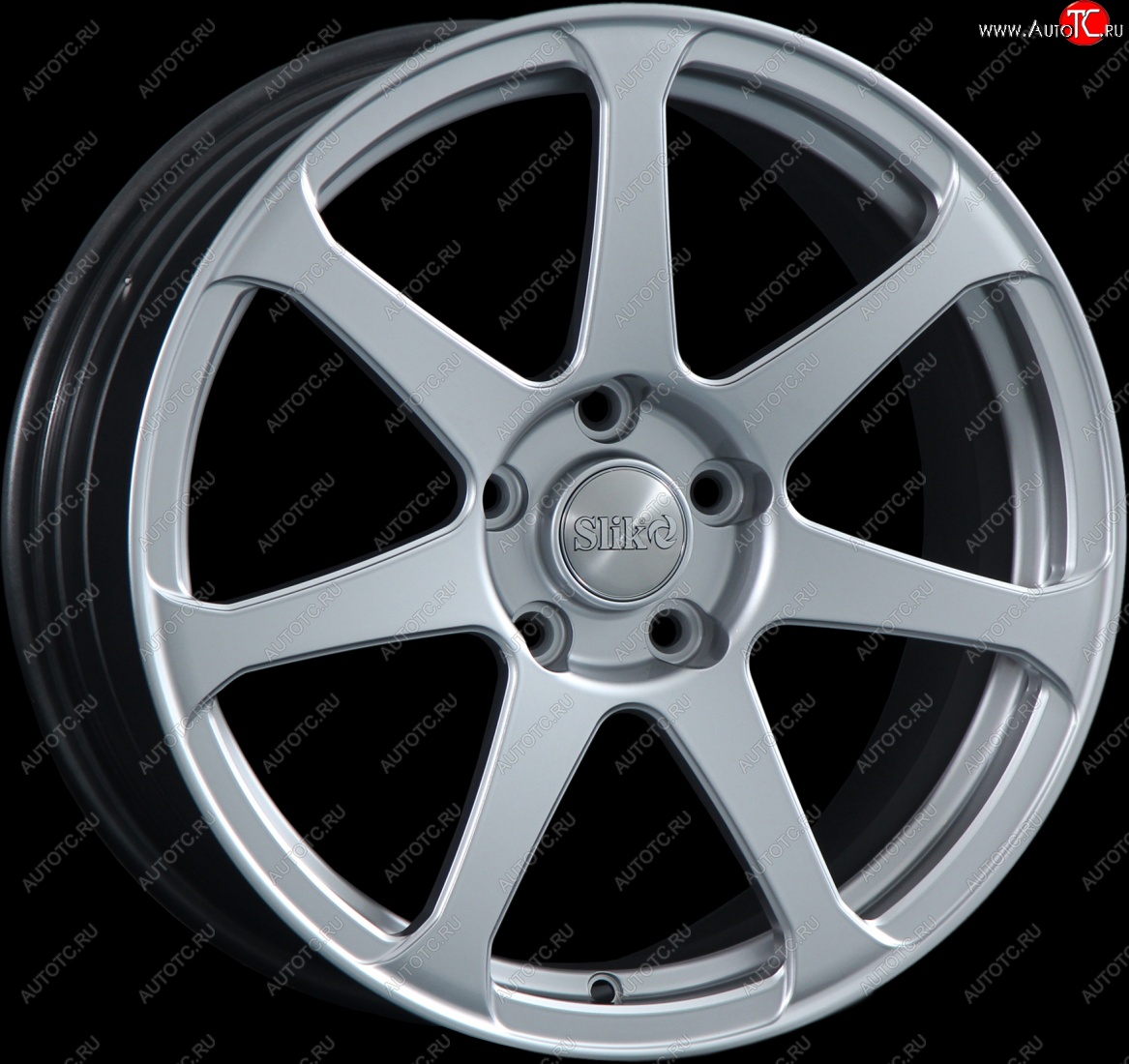 14 099 р. Кованый диск Slik classik R17x7.5 Серебристый светлый (S16) 7.5x17 Mercedes-Benz S class W220 (1998-2005) 5x112.0xDIA66.6xET45.0 (Цвет: S16)