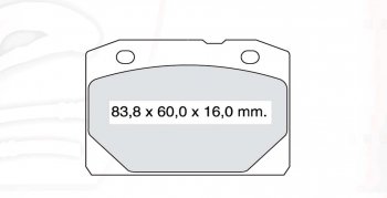 659 р. Колодка переднего дискового тормоза DAFMI (SM) Лада 2101 (1970-1988)  с доставкой в г. Владивосток. Увеличить фотографию 2