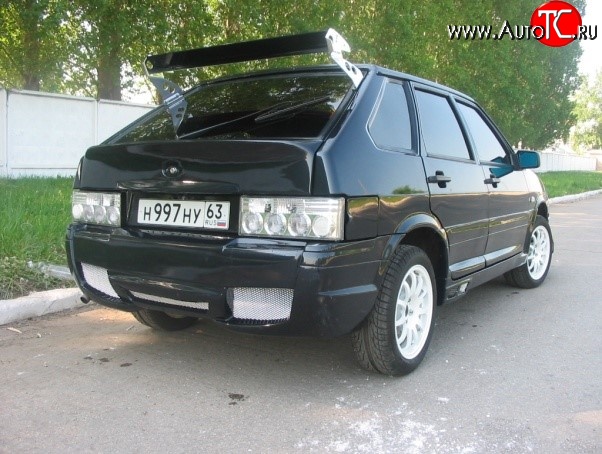 1 499 р. Спойлер V-MAX Лада 2113 (2004-2013) (Неокрашенный)  с доставкой в г. Владивосток