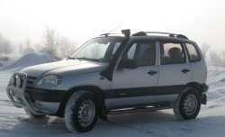 5 999 р. Пластиковый шноркель DM-Kit Chevrolet Niva 2123 дорестайлинг (2002-2008) (Неокрашенный)  с доставкой в г. Владивосток. Увеличить фотографию 6