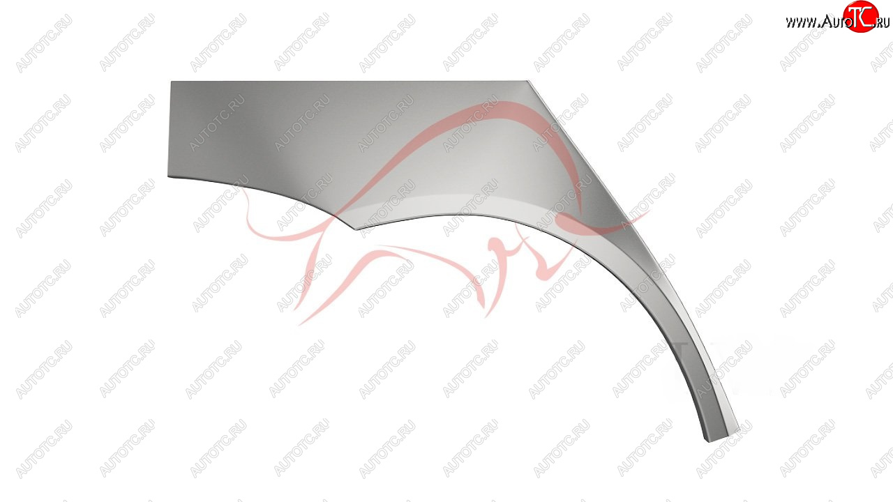 2 189 р. Правая задняя ремонтная арка (внешняя) Wisentbull  Лада Приора  2170 (2007-2018) седан дорестайлинг, седан рестайлинг  с доставкой в г. Владивосток