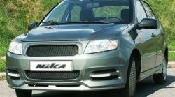 5 199 р. Передний бампер Nika-Sport Лада Гранта 2191 лифтбэк дорестайлинг  (2013-2017) (Неокрашенный)  с доставкой в г. Владивосток. Увеличить фотографию 3