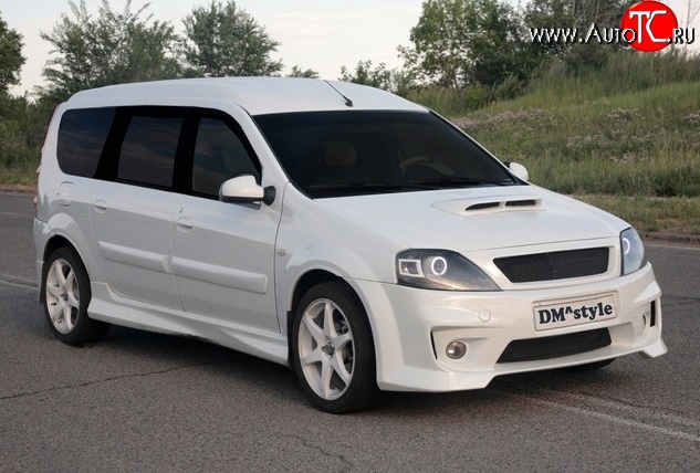 5 199 р. Пороги накладки DMstyle  Лада Ларгус (2012-2025) дорестайлинг R90, рестайлинг R90 (Неокрашенные)  с доставкой в г. Владивосток