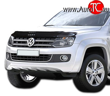 3 169 р. Дефлектор капота NovLine  Volkswagen Amarok (2009-2016) дорестайлинг  с доставкой в г. Владивосток