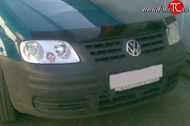 2 799 р. Дефлектор капота NovLine Volkswagen Caddy 2K дорестайлинг (2003-2010)  с доставкой в г. Владивосток