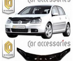 Дефлектор капота CA-Plastic Volkswagen (Волксваген) Golf (Гольф)  5 (2003-2009) 5 универсал, хэтчбэк