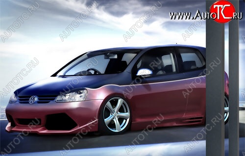 22 899 р. Передний бампер Golardo Volkswagen Golf 5 универсал (2003-2009)  с доставкой в г. Владивосток