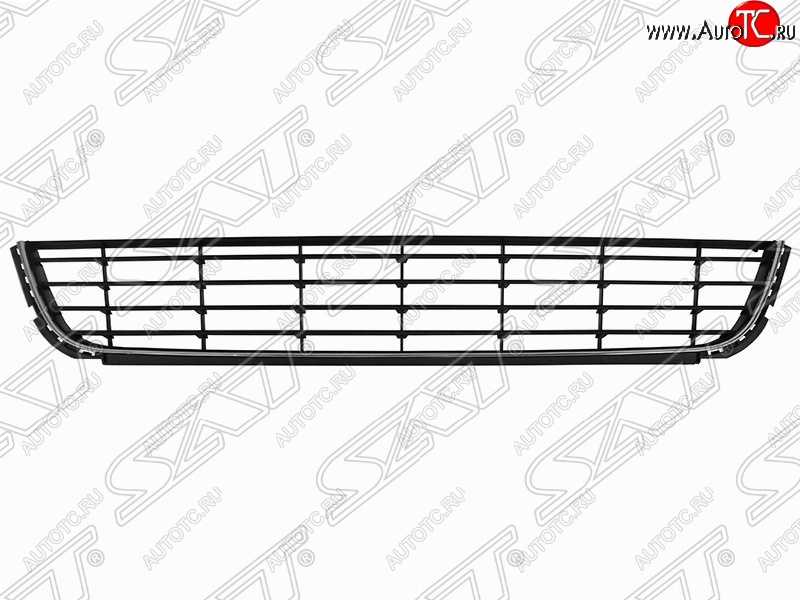 1 599 р. Решётка в передний бампер (с хром молдингом) 5D SAT Volkswagen Golf 6 хэтчбэк 5 дв. (2008-2014)  с доставкой в г. Владивосток