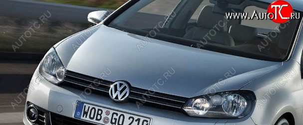 12 599 р. Металлический капот SIGNEDA Volkswagen Golf 6 хэтчбэк 5 дв. (2008-2014) (неокрашенный)  с доставкой в г. Владивосток