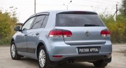 799 р. Реснички на фонари RA  Volkswagen Golf  6 (2008-2014) хэтчбэк 5 дв. (Неокрашенные)  с доставкой в г. Владивосток. Увеличить фотографию 2