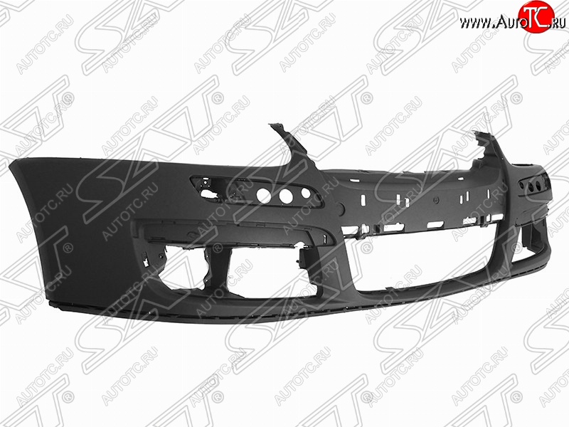 4 199 р. Передний бампер (под омыватели) SAT Volkswagen Jetta A5 седан (2005-2011) (Неокрашенный)  с доставкой в г. Владивосток