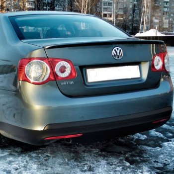 3 399 р. Лип спойлер АВТОКРАТ Volkswagen Jetta A5 седан (2005-2011) (Неокрашенный)  с доставкой в г. Владивосток. Увеличить фотографию 2