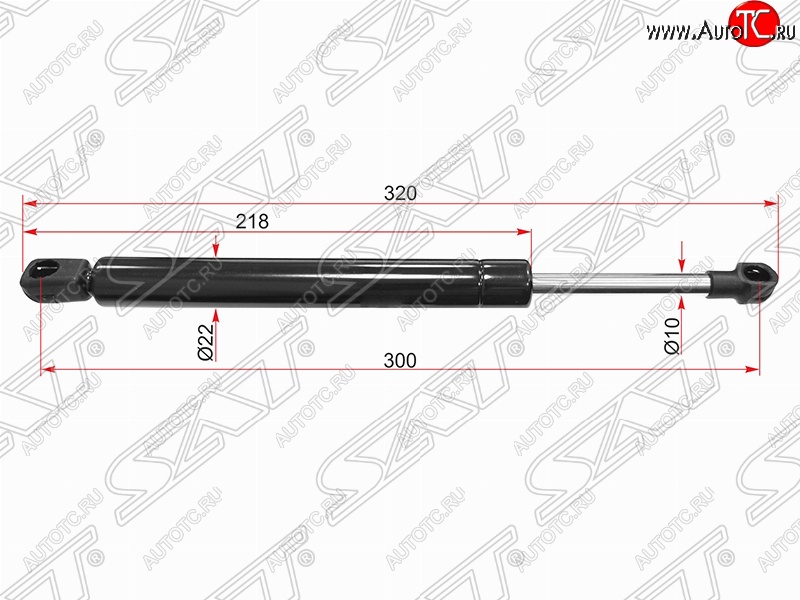 559 р. Газовый упор крышки багажника SAT  Volkswagen Jetta  A5 (2005-2011) седан  с доставкой в г. Владивосток