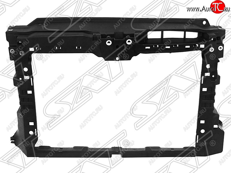 3 099 р. Рамка радиатора (телевизор) SAT  Volkswagen Jetta  A6 (2015-2018) седан рестайлинг (Неокрашенная)  с доставкой в г. Владивосток