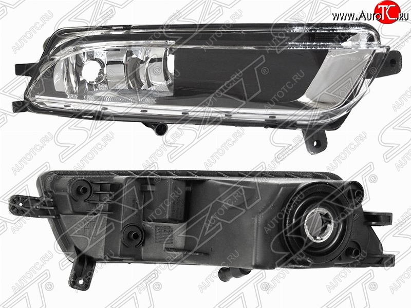 3 399 р. Правая противотуманная фара SAT Volkswagen Passat CC рестайлинг (2012-2016)  с доставкой в г. Владивосток