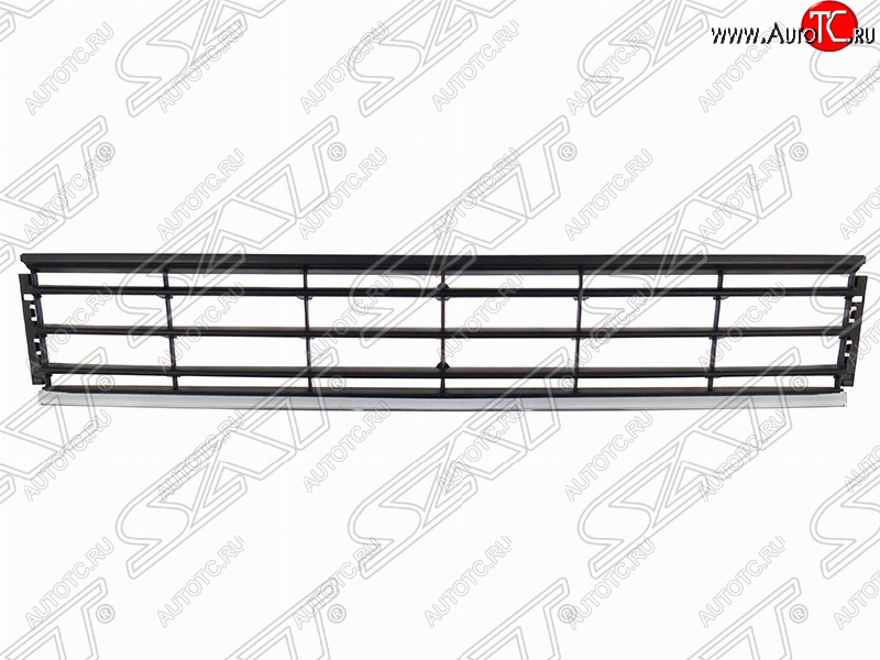 1 899 р. Решетка в передний бампер (с хромом) SAT  Volkswagen Passat  B7 (2010-2015) седан  с доставкой в г. Владивосток