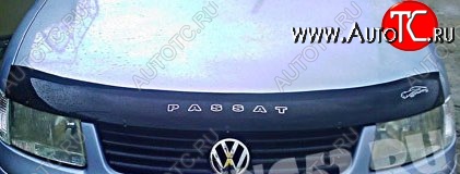 999 р. Дефлектор капота Russtal Volkswagen Passat B5 седан дорестайлинг (1996-2000)  с доставкой в г. Владивосток