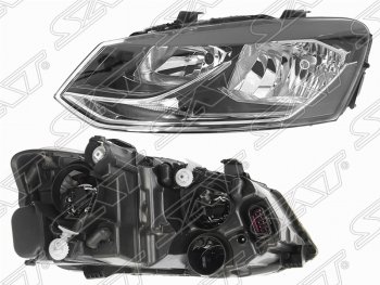 Левая фара SAT Volkswagen Polo 5 седан рестайлинг (2015-2020)