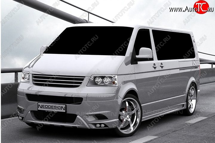 39 949 р. Передний бампер Neodesign Volkswagen Transporter T5 дорестайлинг (2003-2009)  с доставкой в г. Владивосток