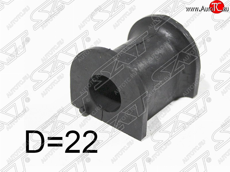 201 р. Резиновая втулка переднего стабилизатора (D=22) SAT (LH=RH)  Volkswagen Transporter  T5 (2003-2015) дорестайлинг, рестайлинг  с доставкой в г. Владивосток