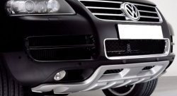 Накладка на передний бампер King Kong v2 Volkswagen Touareg GP дорестайлинг (2002-2007)