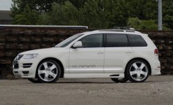 Пороги накладки JE DESIGN Volkswagen Touareg GP дорестайлинг (2002-2007)