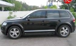 14 149 р. Пороги накладки JE DESIGN Style 7L Volkswagen Touareg GP дорестайлинг (2002-2007) (Неокрашенные)  с доставкой в г. Владивосток. Увеличить фотографию 2