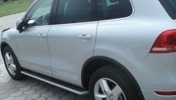 32 399 р. Пороги CT v3 Volkswagen Touareg NF дорестайлинг (2010-2014)  с доставкой в г. Владивосток. Увеличить фотографию 2