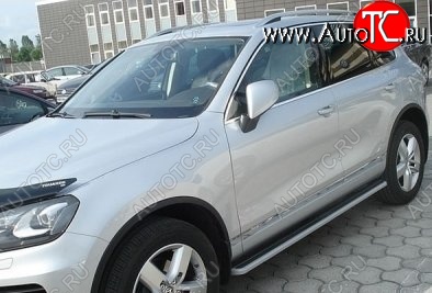 32 399 р. Пороги CT v3 Volkswagen Touareg NF дорестайлинг (2010-2014)  с доставкой в г. Владивосток