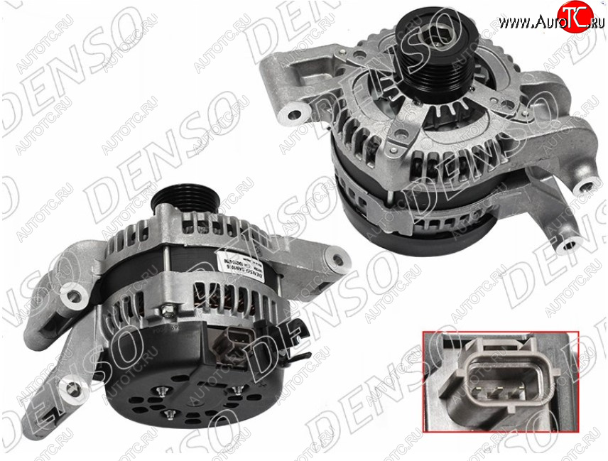 35 999 р. Генератор на DENSO (1,8/2,0, 14V 120A) Ford Focus 2 седан рестайлинг (2007-2011)  с доставкой в г. Владивосток