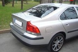 7 999 р. Лип спойлер Sport  Volvo S60  RS,RH седан (2000-2010) дорестайлинг, рестайлинг  с доставкой в г. Владивосток. Увеличить фотографию 1