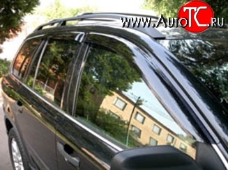 2 989 р. Дефлекторы окон (ветровики) Novline 4 шт Volvo XC90 C дорестайлинг (2002-2006)  с доставкой в г. Владивосток