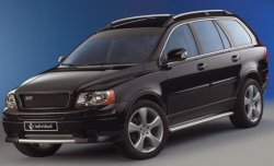 3 449 р. Реснички на фары INDIVIDUAL Volvo XC90 C рестайлинг (2006-2014) (Неокрашенные)  с доставкой в г. Владивосток. Увеличить фотографию 2