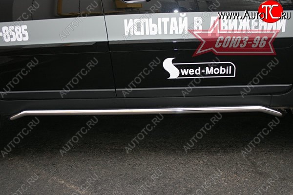 9 629 р. Защита штатных порогов рестайлингSouz-96 (d42) Volvo XC90 C рестайлинг (2006-2014)  с доставкой в г. Владивосток