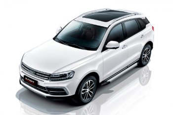 19 449 р. Пороги алюминиевые Slitkoff  Zotye Coupa  B11F (2019-2021) (Optima Silver)  с доставкой в г. Владивосток. Увеличить фотографию 3